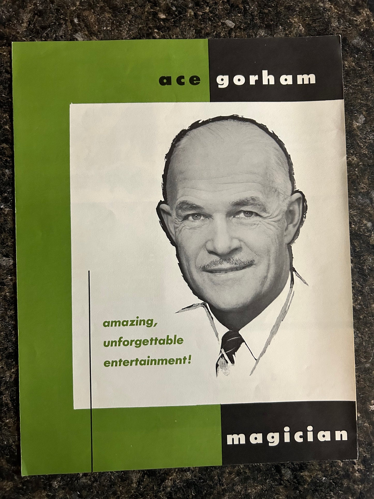 Ace Gorham Publicity Pieces