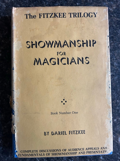 Showmanship for Magicians - Dariel Fitzkee - 3rd edition