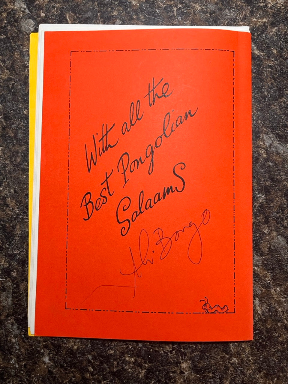 Lecture Notes - Ali Bongo 2006 - Ali Bongo - SIGNED