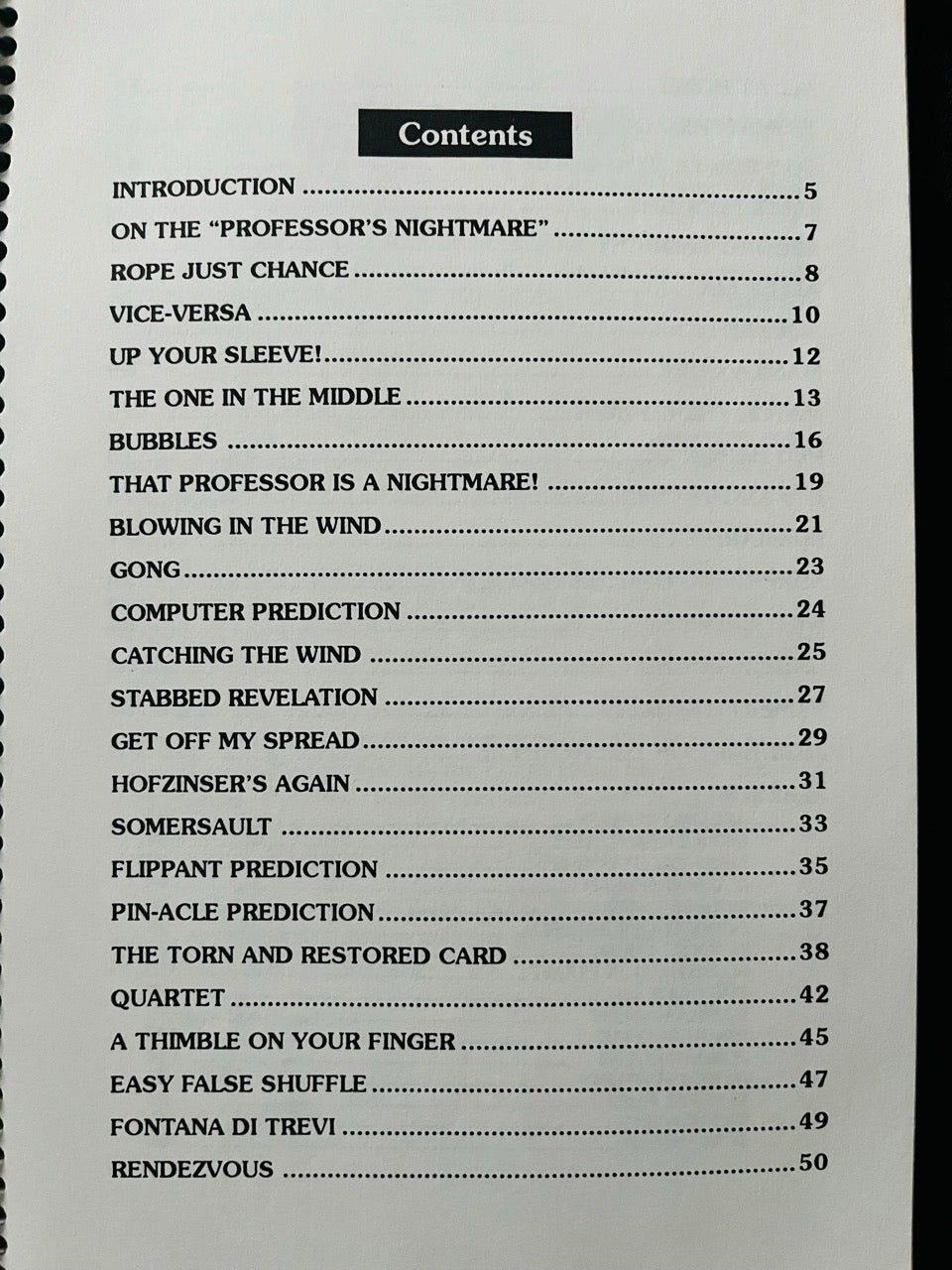 React: New Cards, Coins, Ropes, Balloons, Thimbles - Aldo Colombini