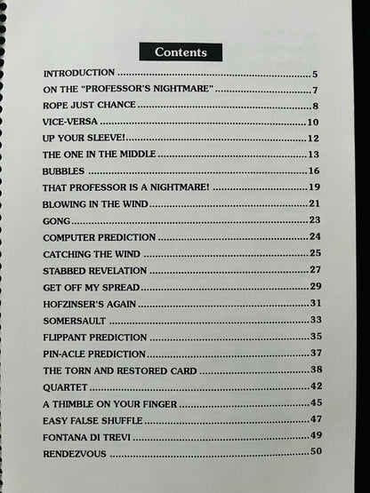 React: New Cards, Coins, Ropes, Balloons, Thimbles - Aldo Colombini