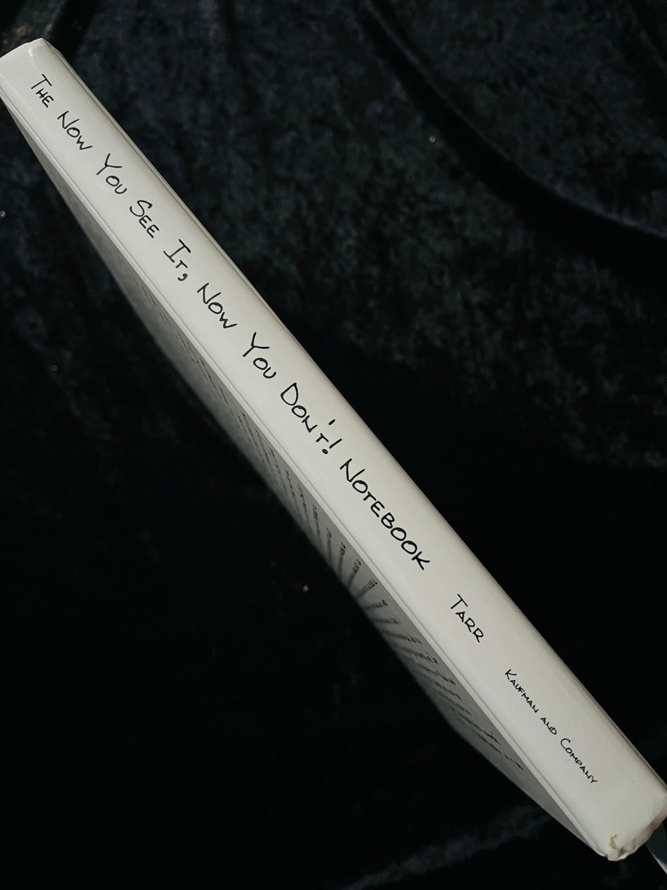 The Now You See It, Now You Don't! Notebook - Bill Tarr