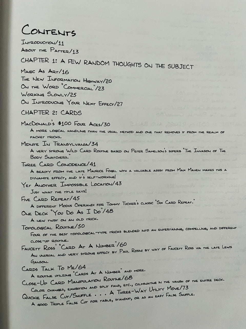 The Now You See It, Now You Don't! Notebook - Bill Tarr