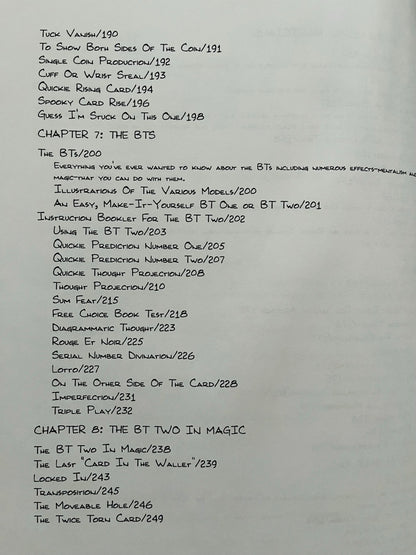 The Now You See It, Now You Don't! Notebook - Bill Tarr