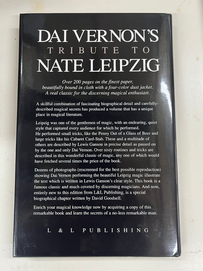 Dai Vernon's Tribute to Nate Leipzig - Lewis Ganson