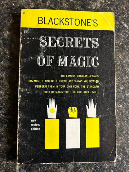 Blackstone's Secrets of Magic - Harry Blackstone (paperback)