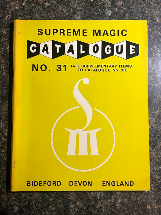 Supreme Magic Catalogue #31