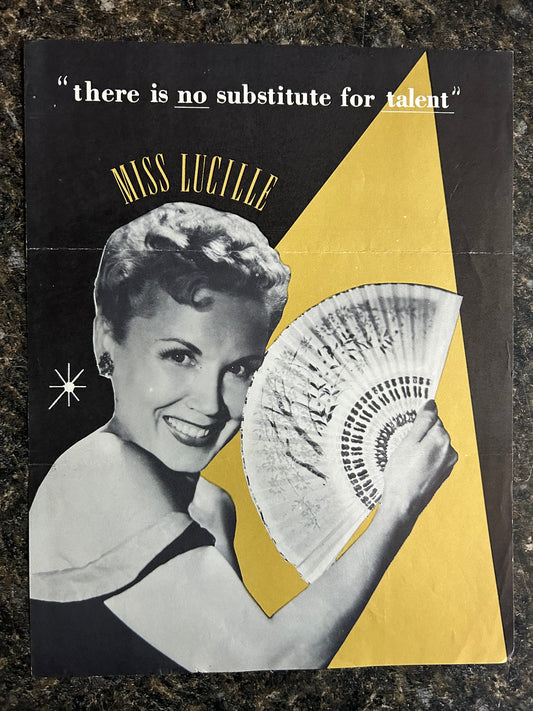 Miss Lucille Promotional Pieces