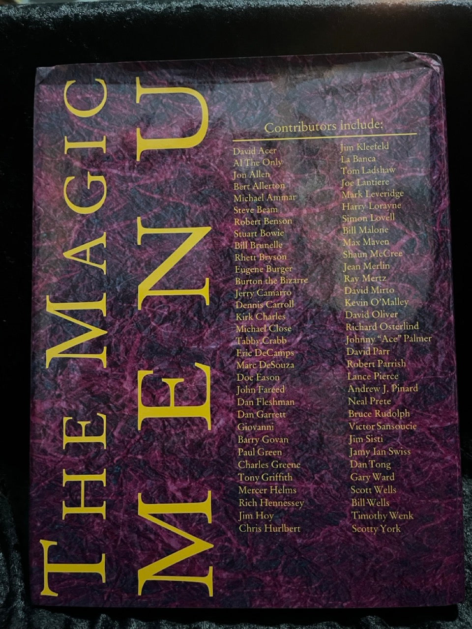 The Magic Menu (Years 1-5) - Jim Sisti