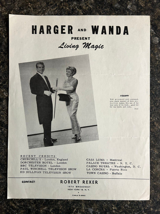 Harger & Wanda Promotional Piece