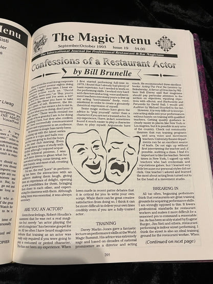 The Magic Menu (Years 1-5) - Jim Sisti