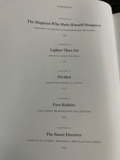 David Copperfield's History of Magic - Book