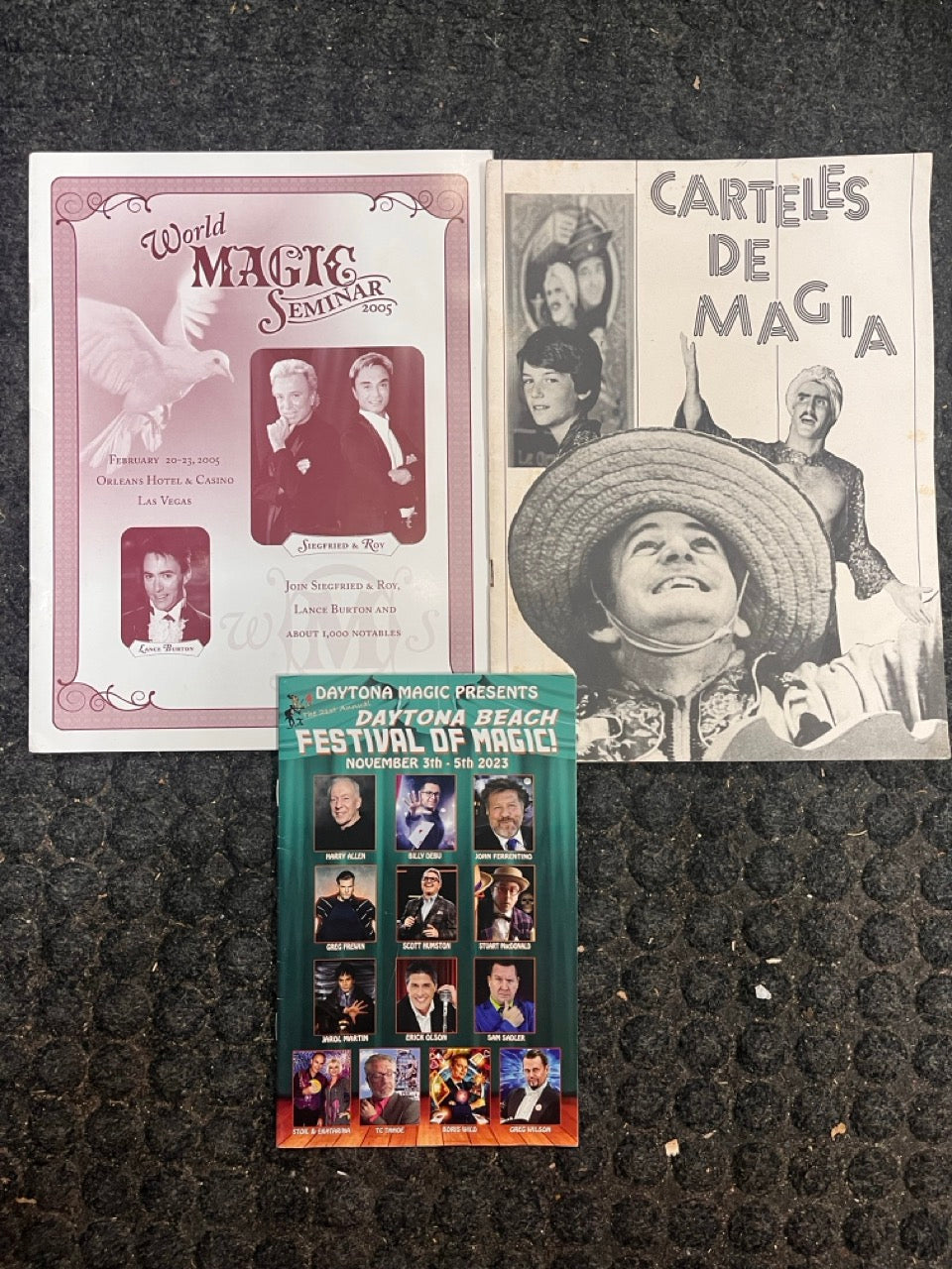 3 Convention/Advertising Programs - Various