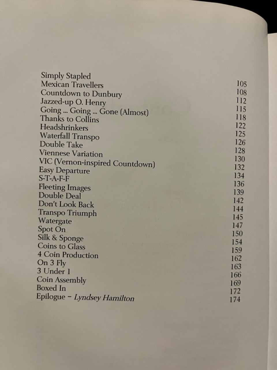 Steve Lindsey: The Magic of Steven Hamilton - Douglas Cameron