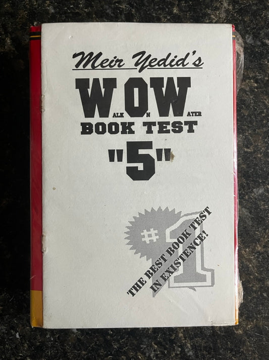 Meir Yedid's W.O.W. Book Test 5