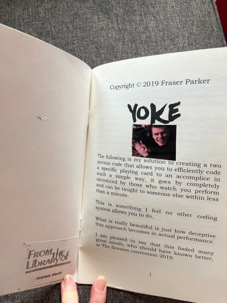 Yoke - Fraser Parker