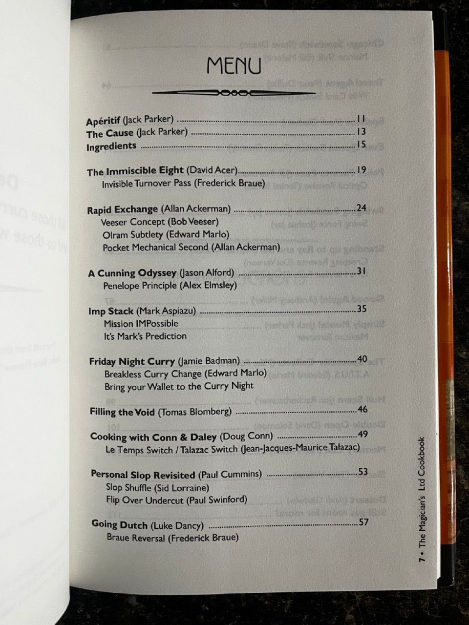 The Magician's LTD Cookbook - Andi Gladwin