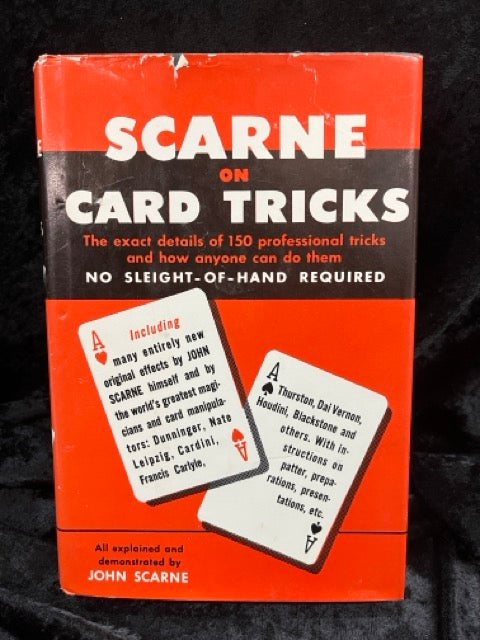Scarne On Card Tricks - John Scarne (HC w/dj)