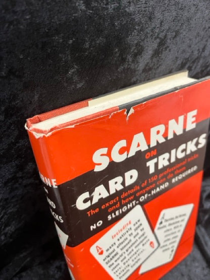 Scarne On Card Tricks - John Scarne (HC w/dj)
