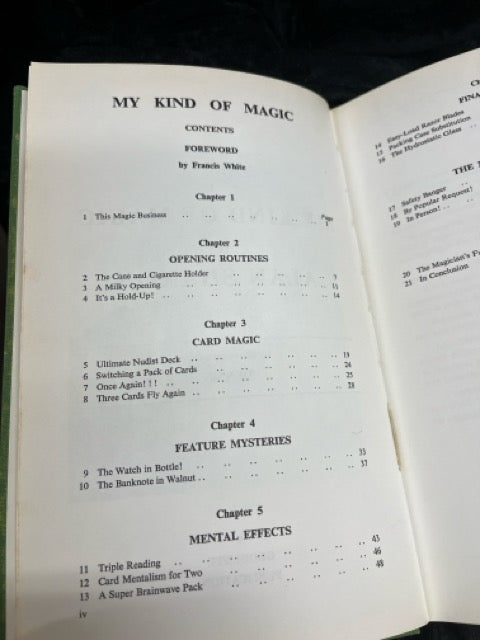 My Kind of Magic - Alan Shaxon - SIGNED