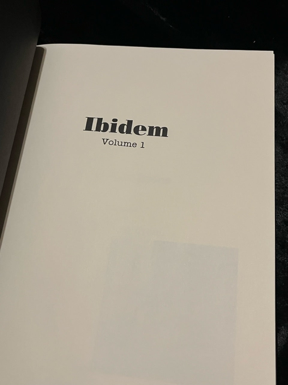 IBIDEM Vols. 1 & 2 - P. Howard Lyons