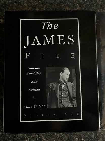 The James File 1 & 2 +Index - Allan Slaight