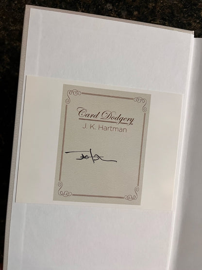 Card Dodgery - J.K. Hartman - SIGNED