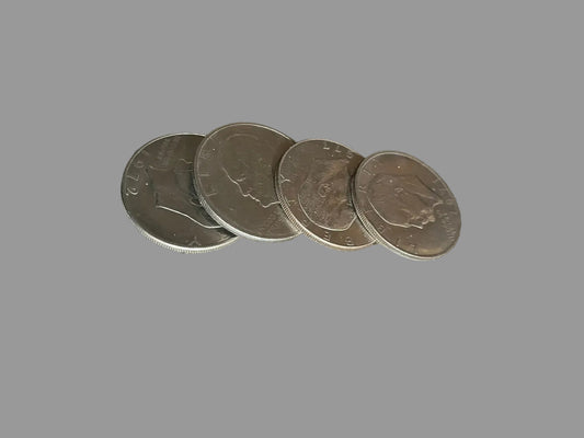 Expanded Eisenhower Shell & 4 Dollar Coins (Unknown maker) (SM5)