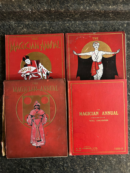 4 Volumes of The Magician Annual ('08-'12) - Will Goldston