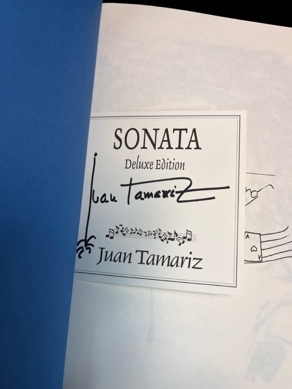 Sonata (Deluxe ed.) - Juan Tamariz - SIGNED