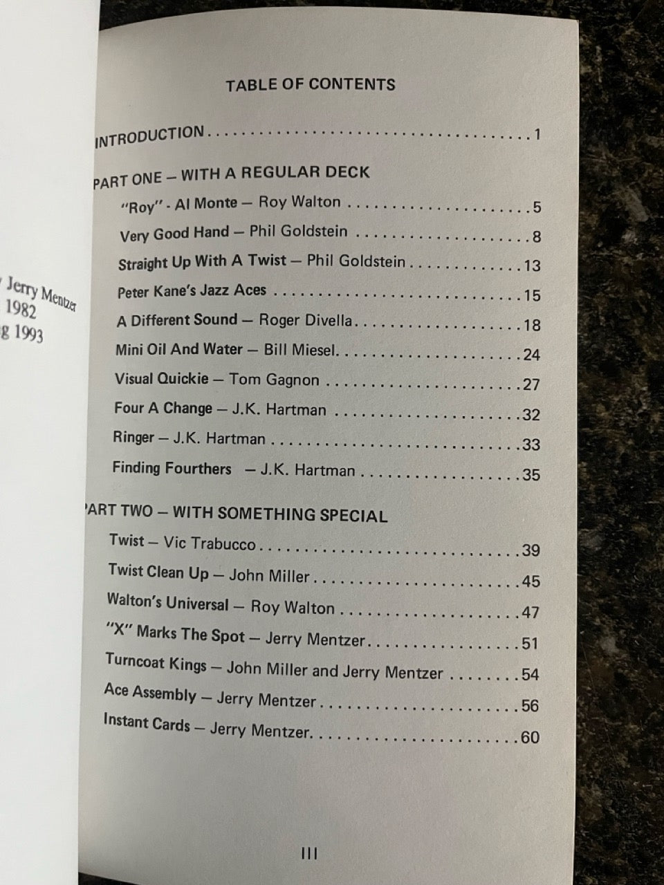 Packet Tricks - Jerry Mentzer