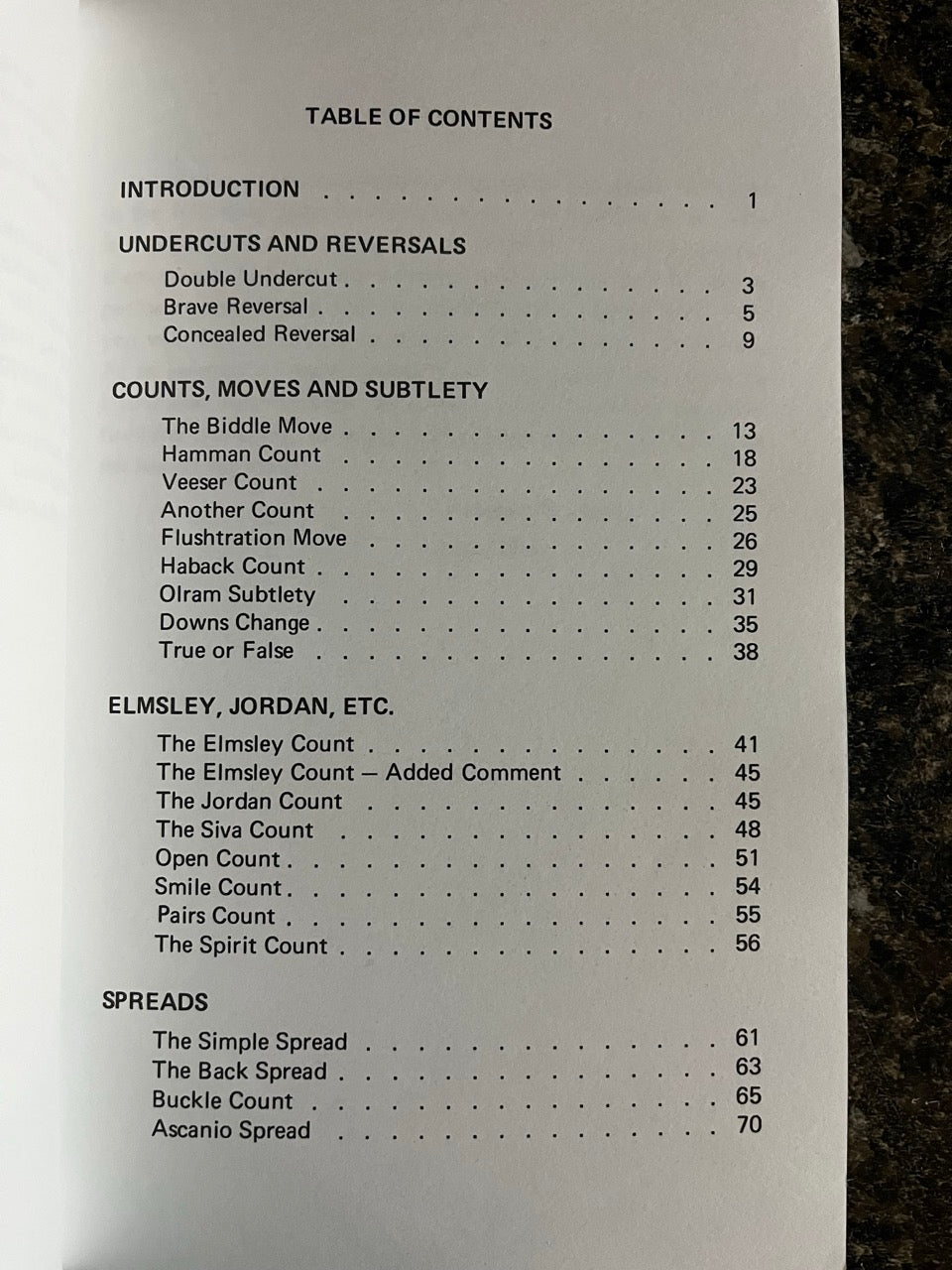 Counts Cuts Moves & Subtlety - Jerry Mentzer