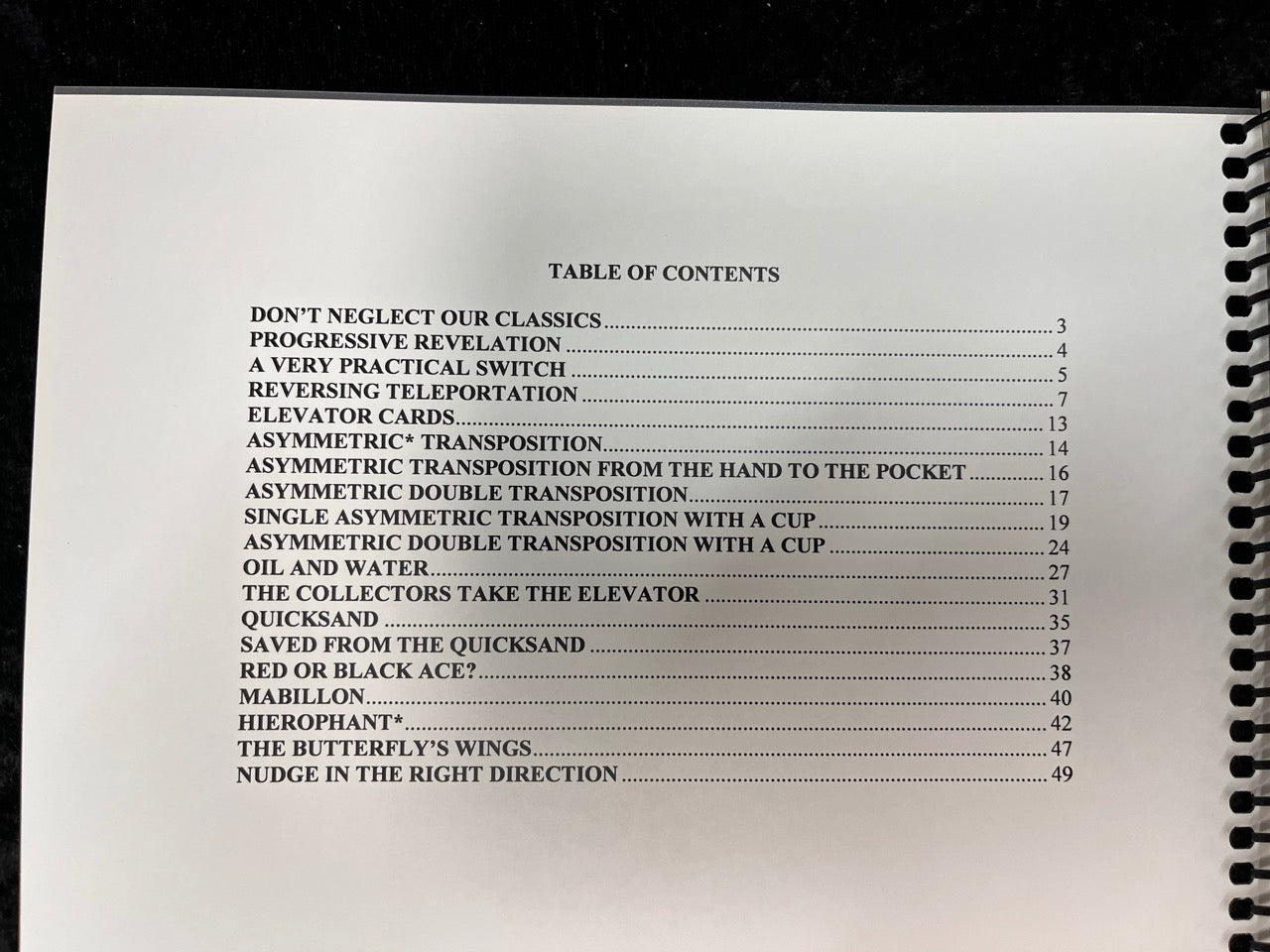 BEBEL presents his LECTURE NOTES 2005