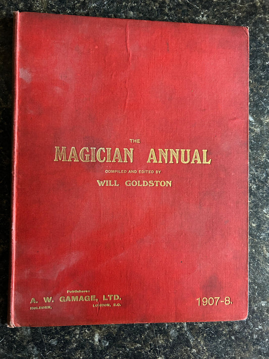 The Magician Annual 1907-08 - Will Goldston