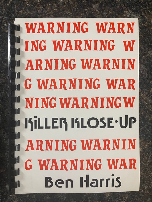 Killer Klose-Up - Ben Harris