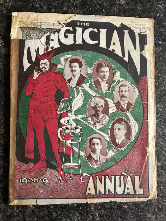 The Magician Annual  1908-09 - Will Goldston