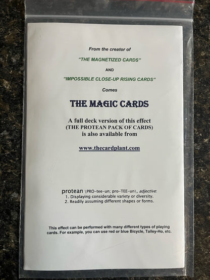 Gary Plants presents The Magic Cards