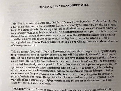 Destiny, Chance & Freewill & Other Presentations - Allan Zola Kronzek