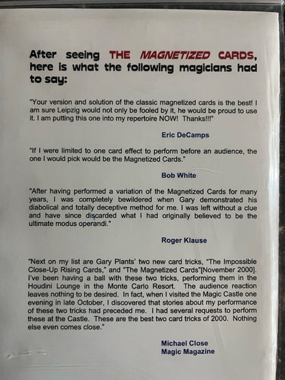 Gary Plants presents The Magnetized Cards