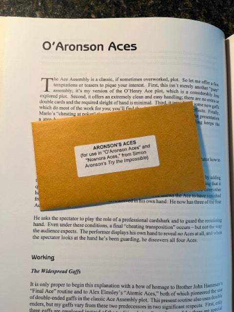 Try The Impossible - Simon Aronson - SIGNED