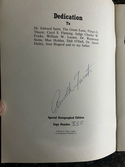 Great Magic Shows - Arnold Furst - SIGNED & Numbered