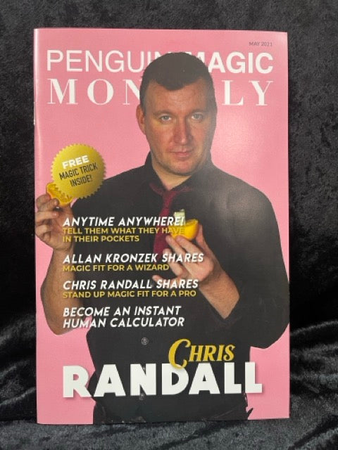 Penguin Magic Monthly Magazine, May 2021 issue - Penguin Magic