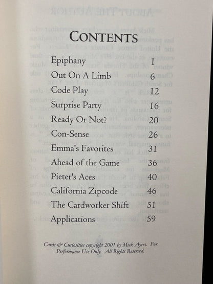 Cards & Curiosities - Mick Ayres