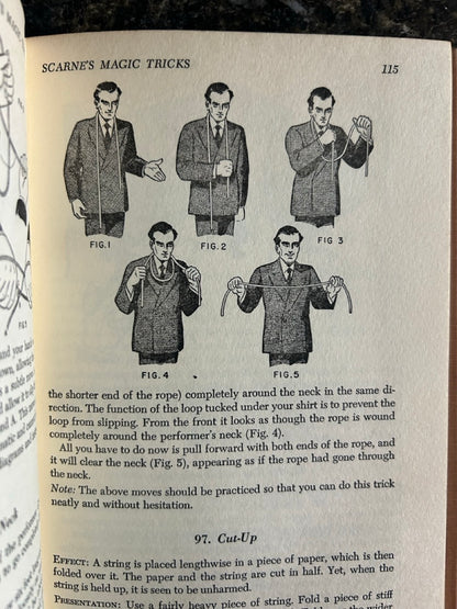 Scarne's Magic Tricks - John Scarne - Hardcover