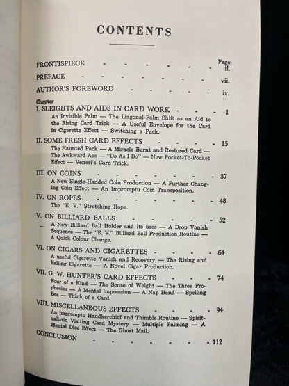 Further Magic of the Hands - Edward Victor