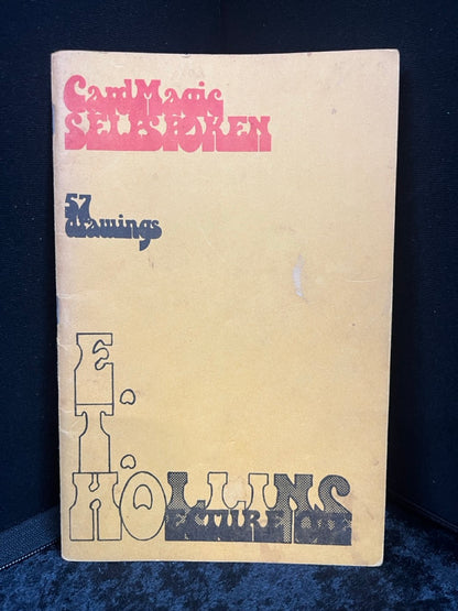 Card Magic Self Spoken - Edward T Hollins