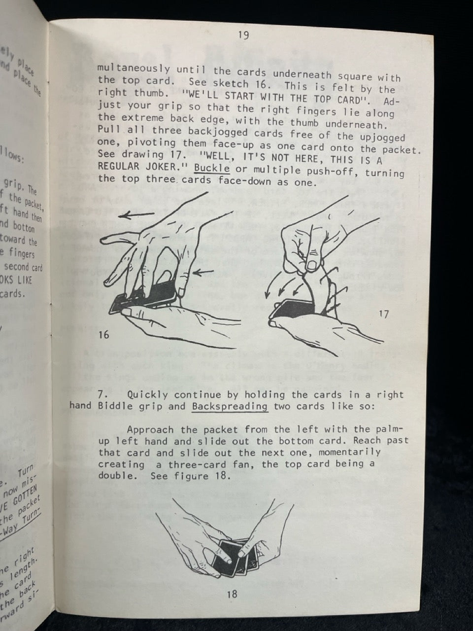 Card Magic Self Spoken - Edward T Hollins