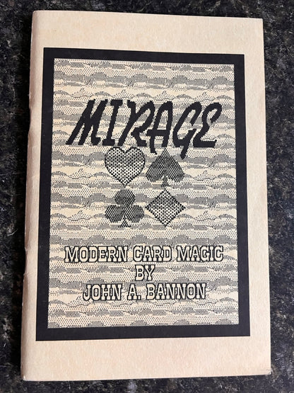 Mirage: Modern Card Magic- John A. Bannon