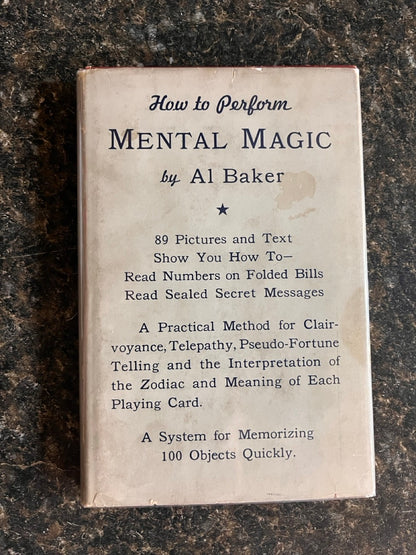 Mental Magic: How To Read Minds - Al Baker