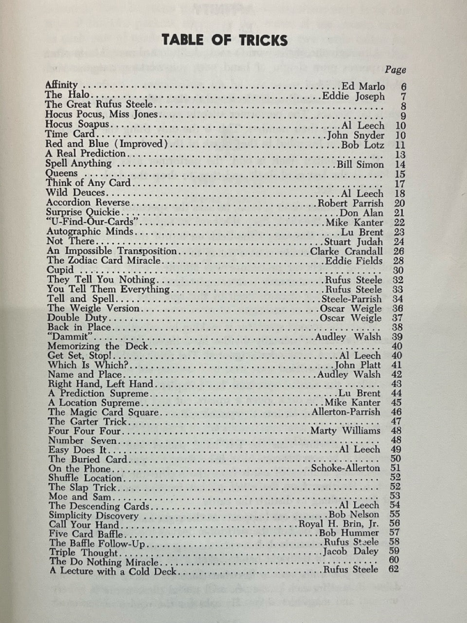 The Last Word on Cards - Rufus Steele